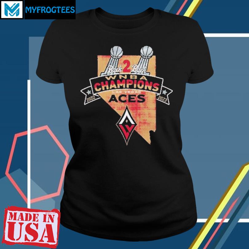 Back 2 Back WNBA Finals Champions 2023 Las Vegas Aces Shirt