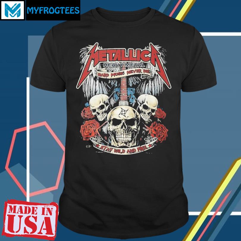 metallica never t shirt
