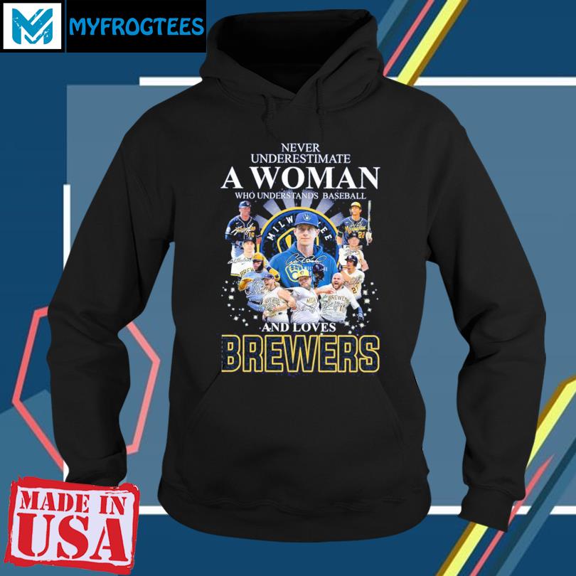 Official Real Women Love Baseball Smart Women Love The Milwaukee Brewer  Champions Shirt, hoodie, sweater and long sleeve