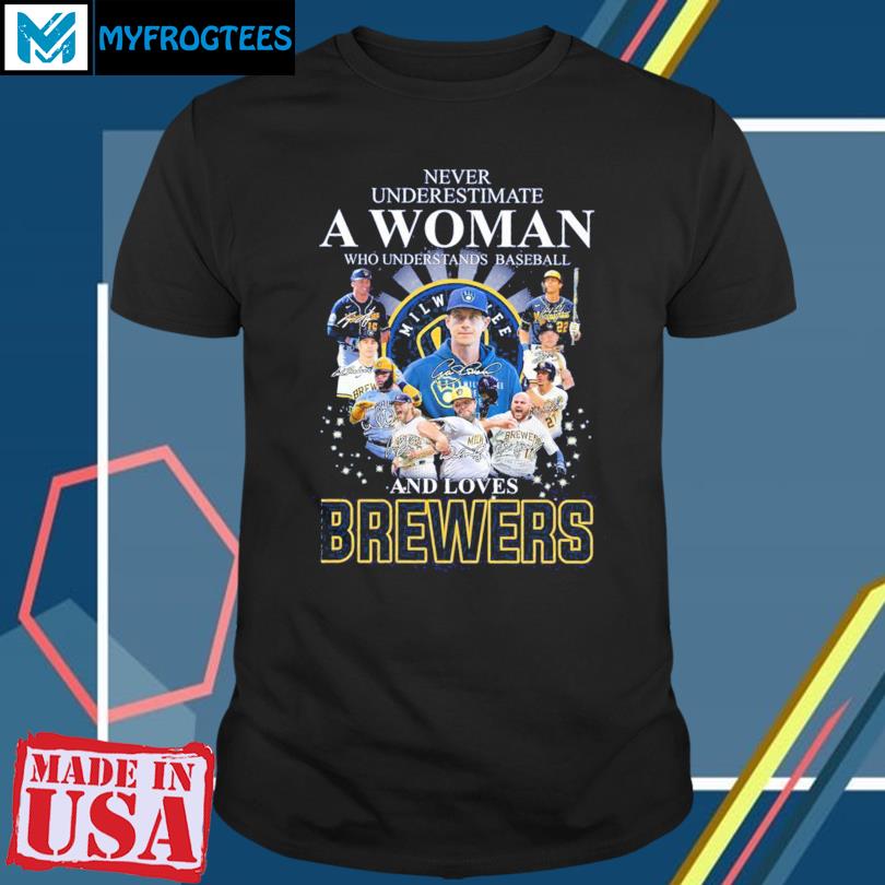 Original real Women Love Baseball Smart Women Love The Brewers Shirt, hoodie,  sweater, long sleeve and tank top