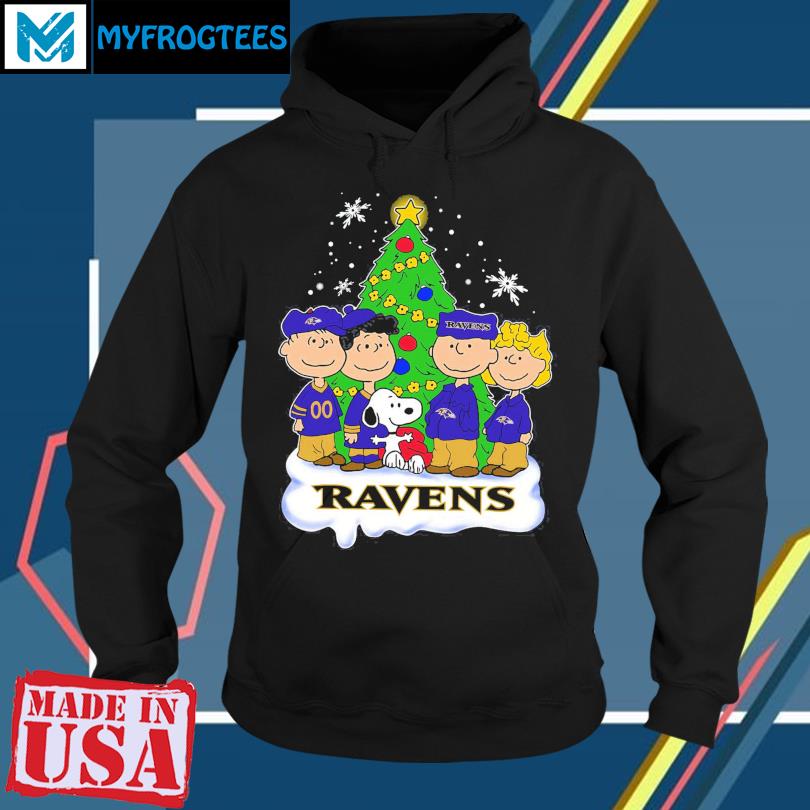 NFL Baltimore Ravens Snoopy Ugly Sweater - T-shirts Low Price