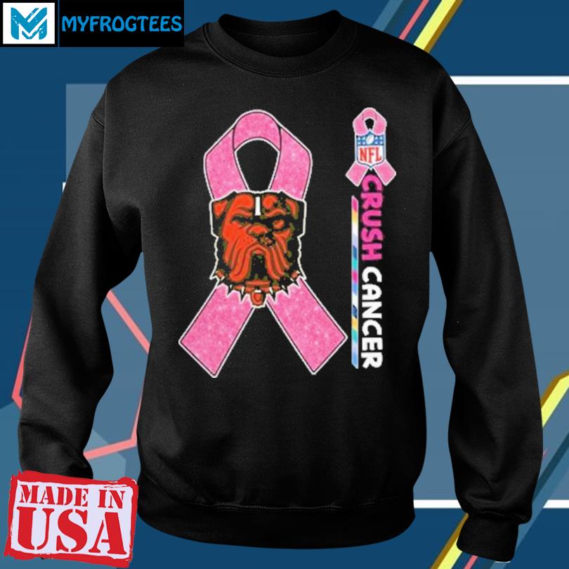 Detroit Lions NFL Crush Cancer shirt, hoodie, sweater, long sleeve and tank  top