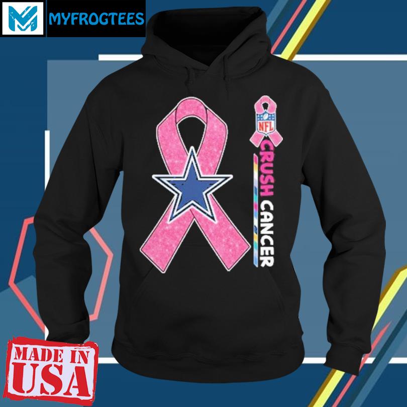 Dallas Cowboys Crush Cancer NFL shirt, hoodie, sweater, long