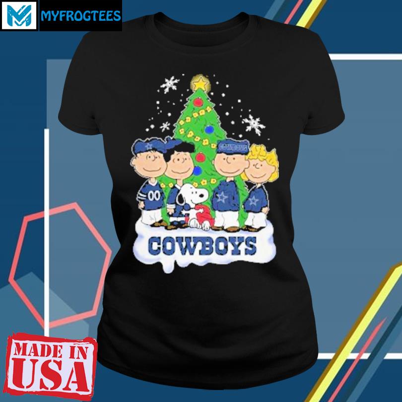 Snoopy The Peanuts Dallas Cowboys Christmas Shirt