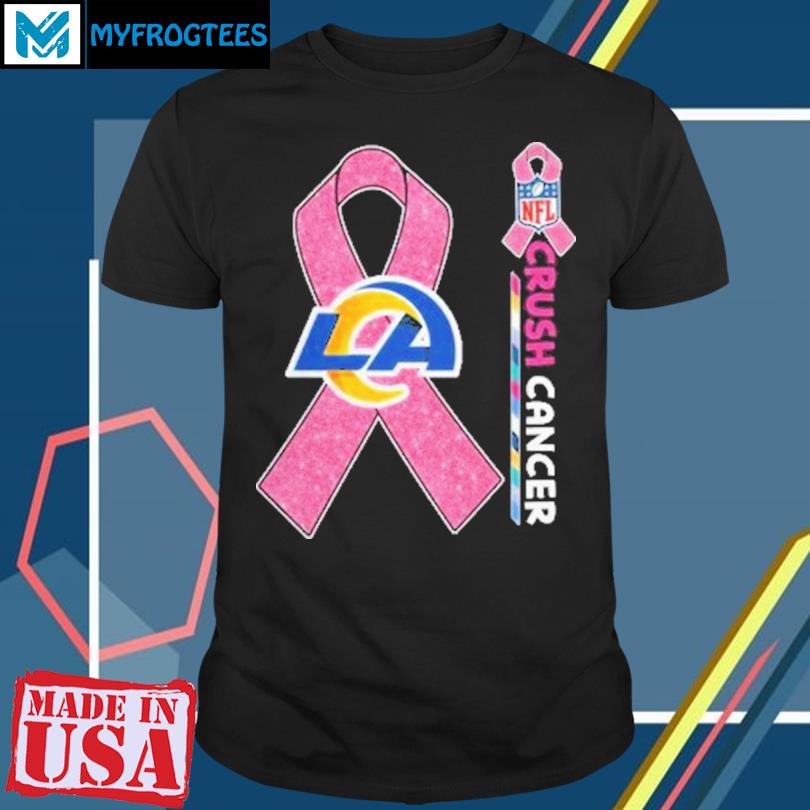 los Angeles Rams NFL Crush Cancer Shirt - Bring Your Ideas