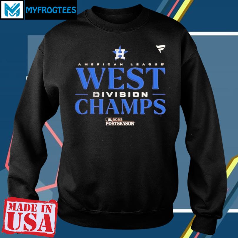 Men's Houston Astros Fanatics Branded Navy 2021 AL West Division Champions  Locker Room T-Shirt