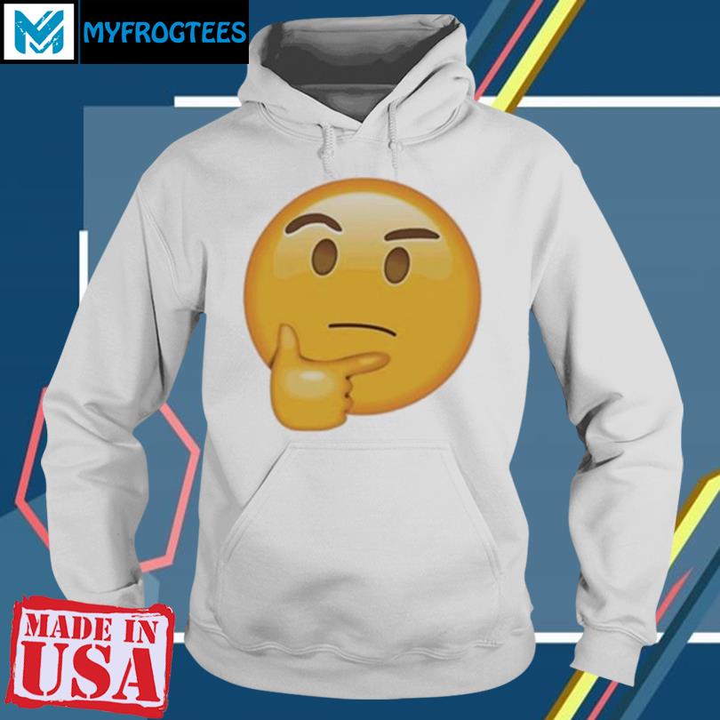 Official Miami Dolphins Emoji-Thinking Mens Cool Grey Gag Silly Thoughtful  Shirt, hoodie, sweater, long sleeve and tank top