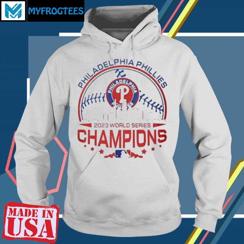 Philadelphia Phillies Hoodie Mens M Gray Nike Swoosh World Series