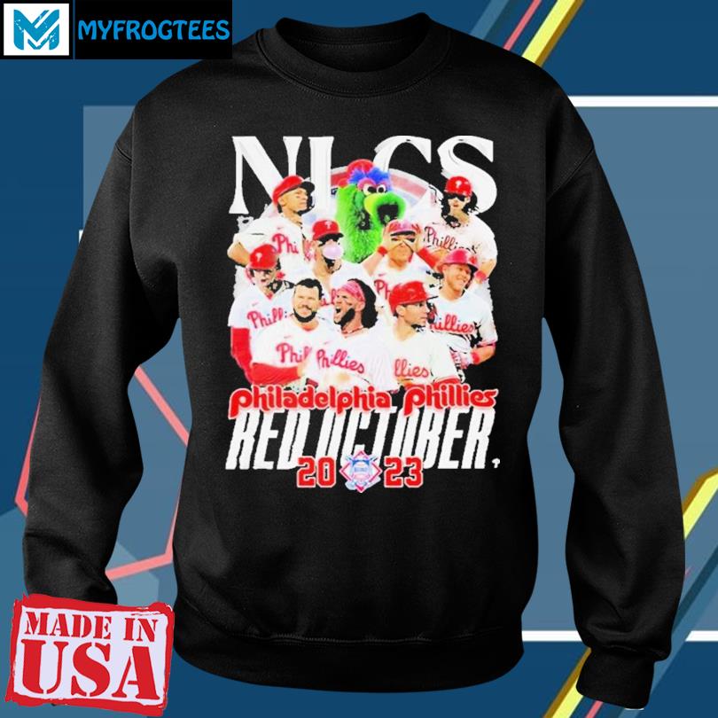 Red October 2023 Nlcs Philadelphia Phillies T-Shirt, hoodie