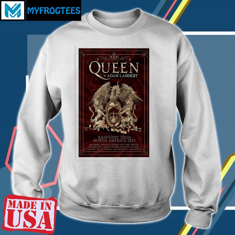 Queen Vs Adam Lambert North American Rhapsody Tour 2023 Shirt