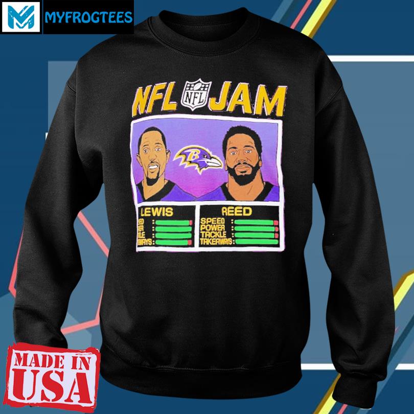 Ed Reed ' Ray Lewis Baltimore Ravens Homage NFL Retired Jam Shirt, hoodie,  sweater, long sleeve and tank top