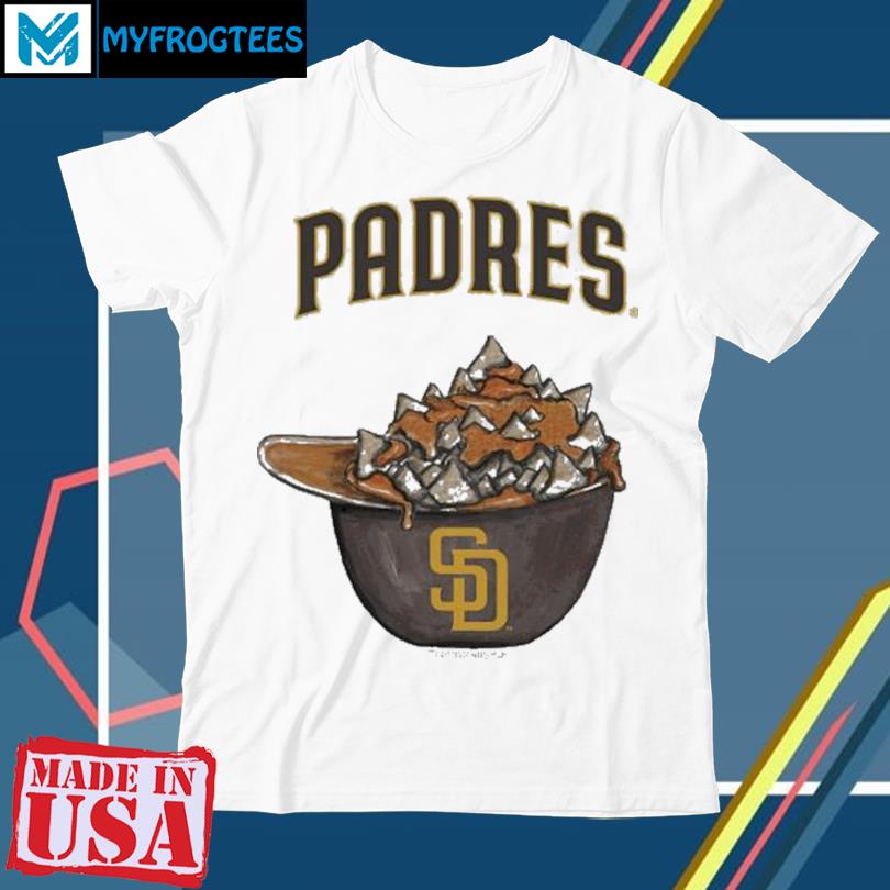 San Diego Padres Nacho Helmet t-shirt - ColorfulTeesOutlet