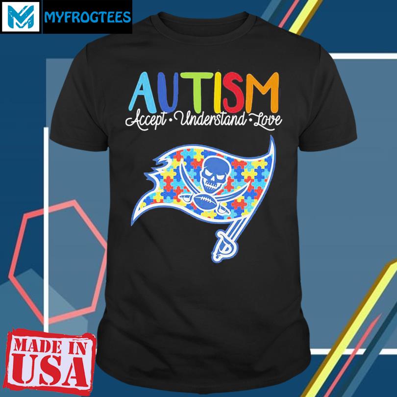 Tampa Bay Buccaneers Nfl Autism Awareness Accept Understand Love Shirt