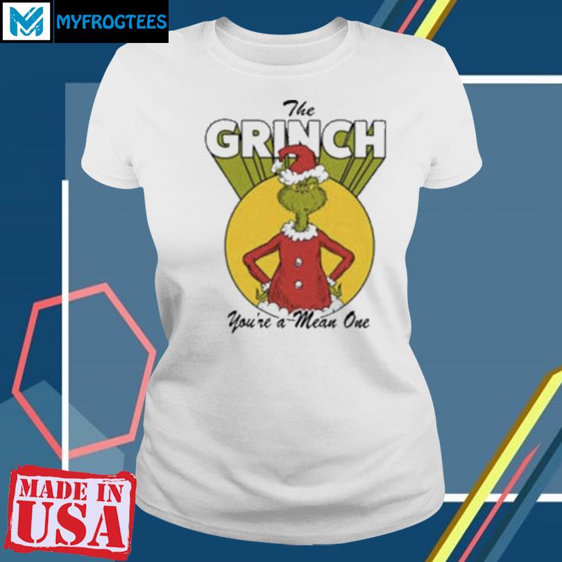 The Grinch you're a mean one Christmas 2023 tee, hoodie, sweater, long  sleeve and tank top