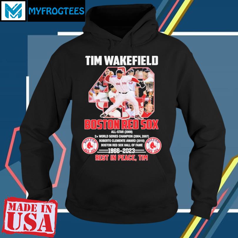 The Boston Red Sox Remember Tim Wakefield Rip 1966 2023 T Shirt