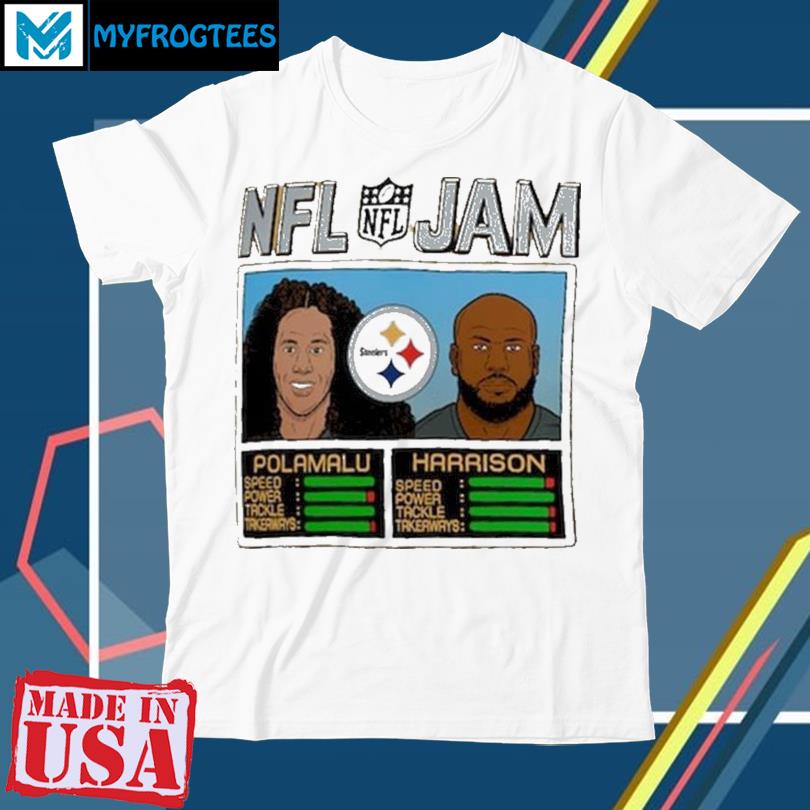 Official Troy polamalu and james harrison Pittsburgh Steelers