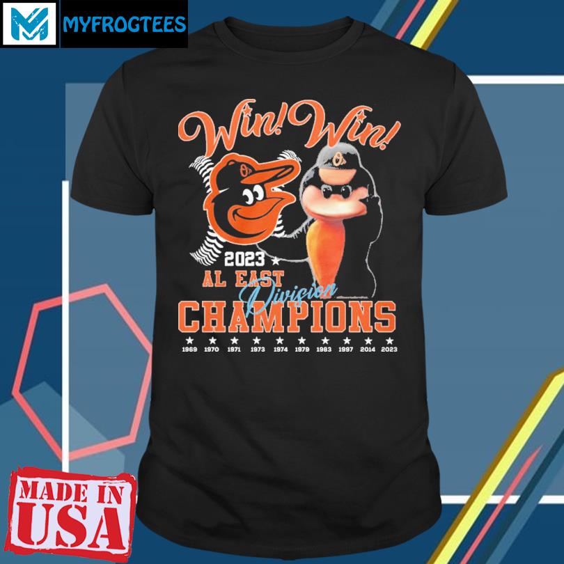 Baltimore Orioles AL East Division Champions cartoon shirt, hoodie,  sweater, long sleeve and tank top