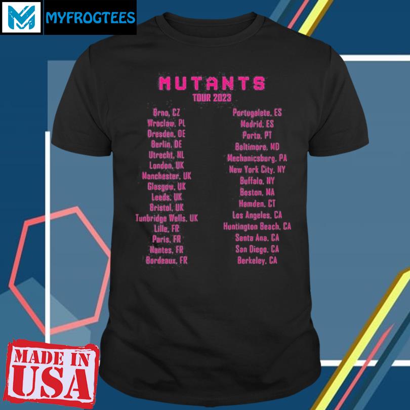 2023 Mutoid Man Mutants Tour Black New T-Shirt
