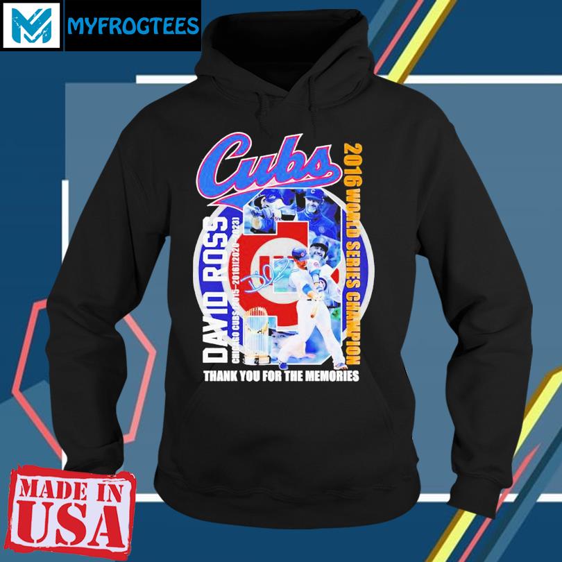 Cubs world series online hoodie