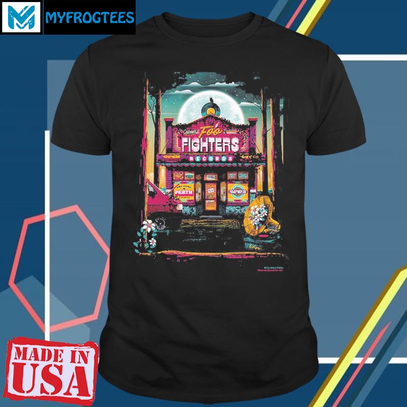 Foo fighters australian shop tour t shirt