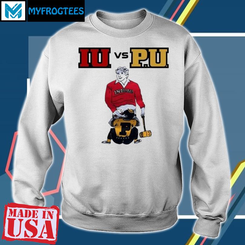 Iu Vs Pu Indiana T-Shirt, hoodie, sweater and long sleeve