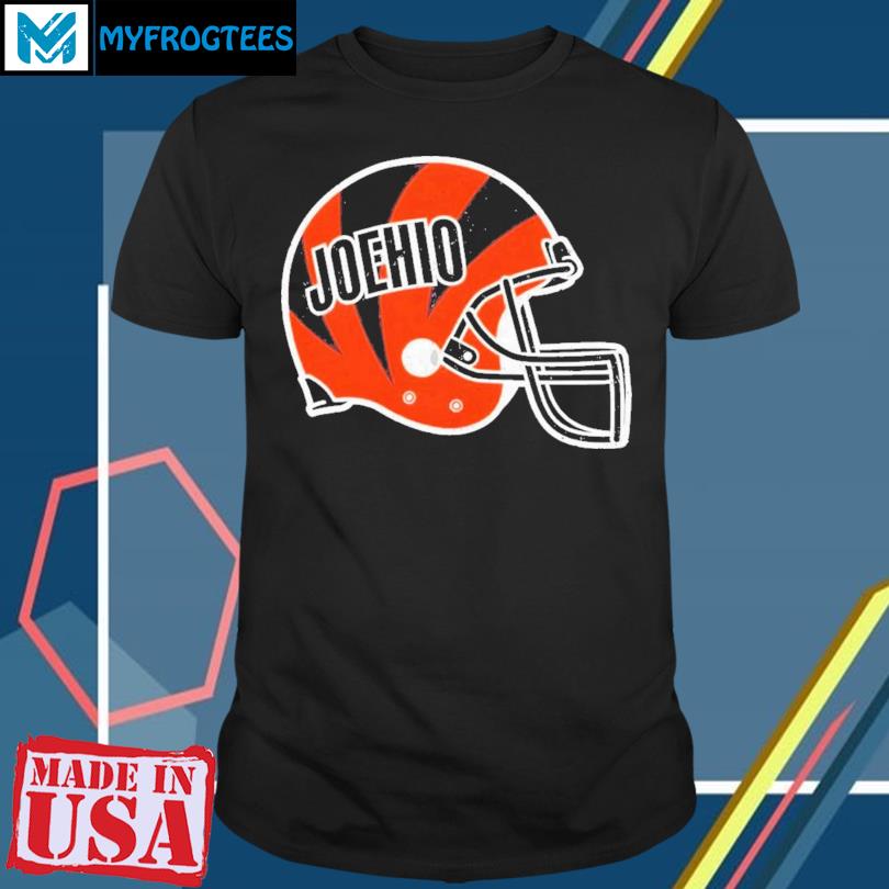 Joehio Bengals Helmet T-Shirt