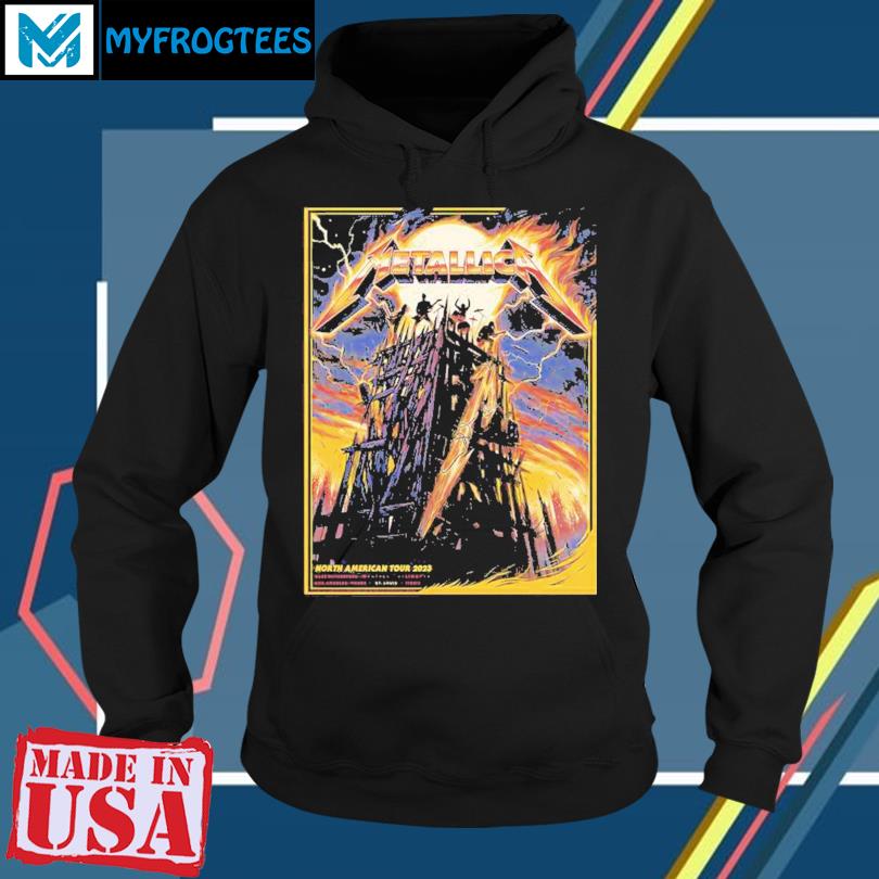 Metallica M72 World Tour Nov 3rd & 5th, 2023 America's Center St. Louis, Mo  Center-landscape T-shirt,Sweater, Hoodie, And Long Sleeved, Ladies, Tank Top