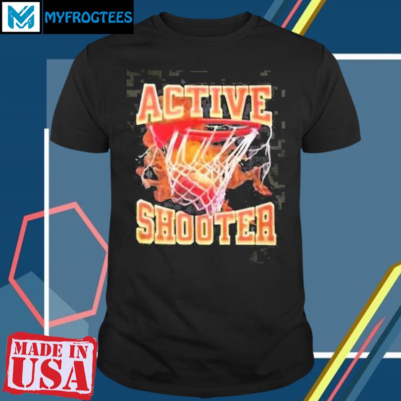 Official Active Shooter Basketball T-shirt