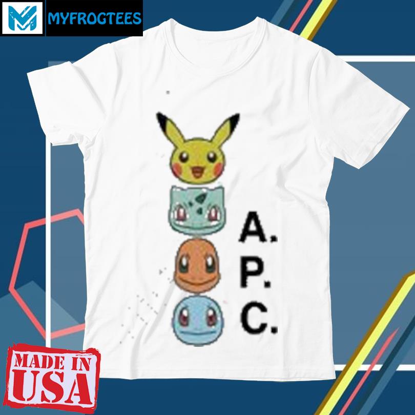 Pokémon × A.P.C. The Portrait T-Shirt, hoodie, sweater and long sleeve