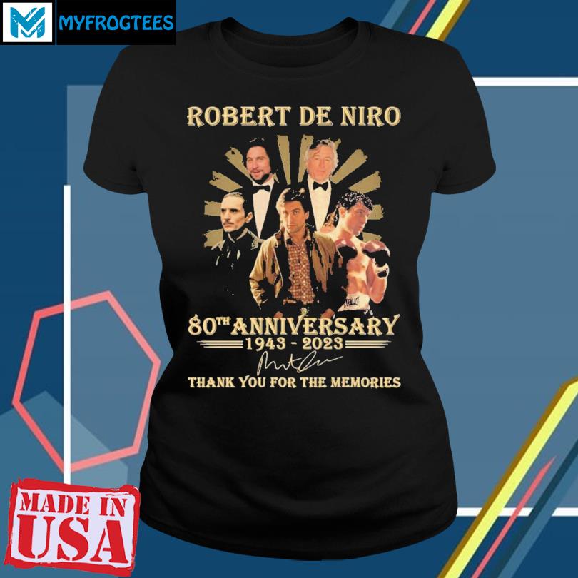 Robert De Niro 80th Anniversary 1943 2023 Thank You For The