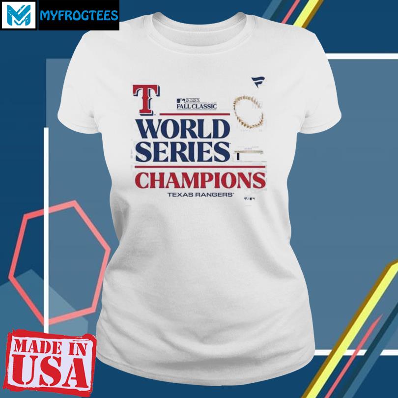 Texas Rangers Fanatics Branded 2023 World Series Champions