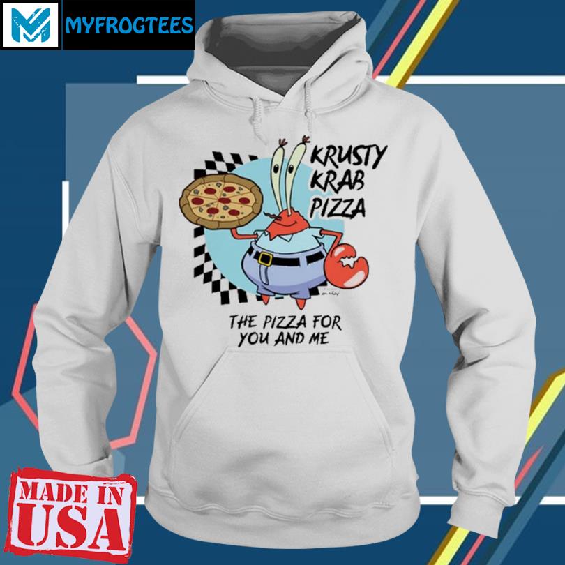 Krusty krab pizza online hoodie