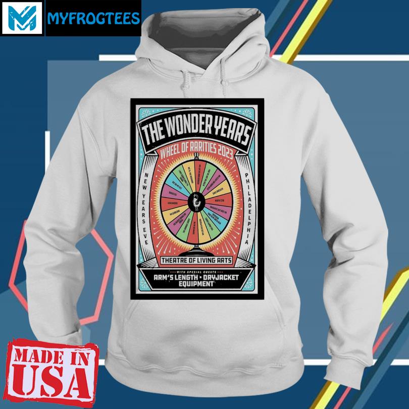 The Wonder Years Philadelphia Wheel Of Rarities 2023 Poster T