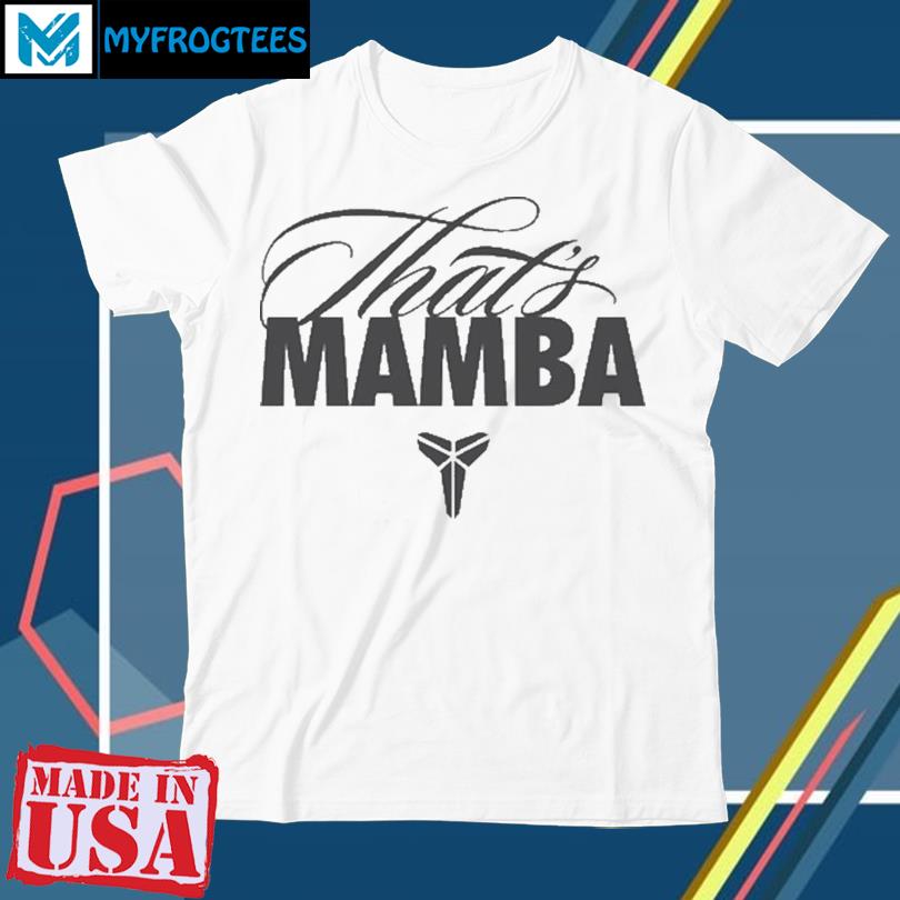 Mamba tee hot sale shirt