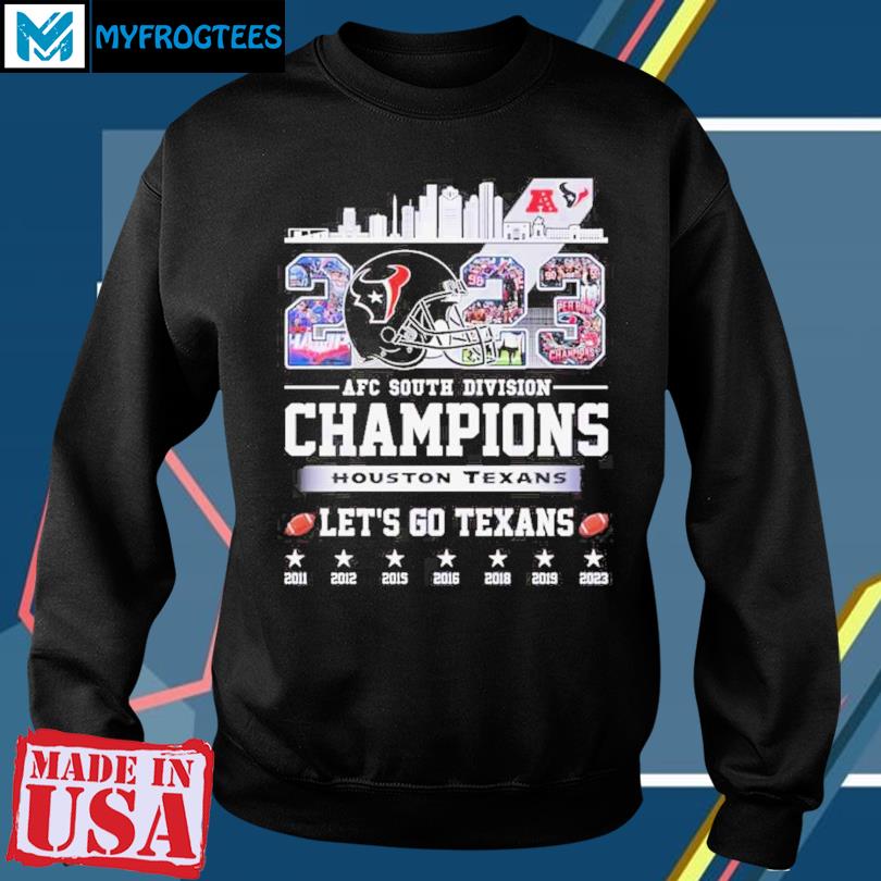 Texans division shop champs shirt 2015