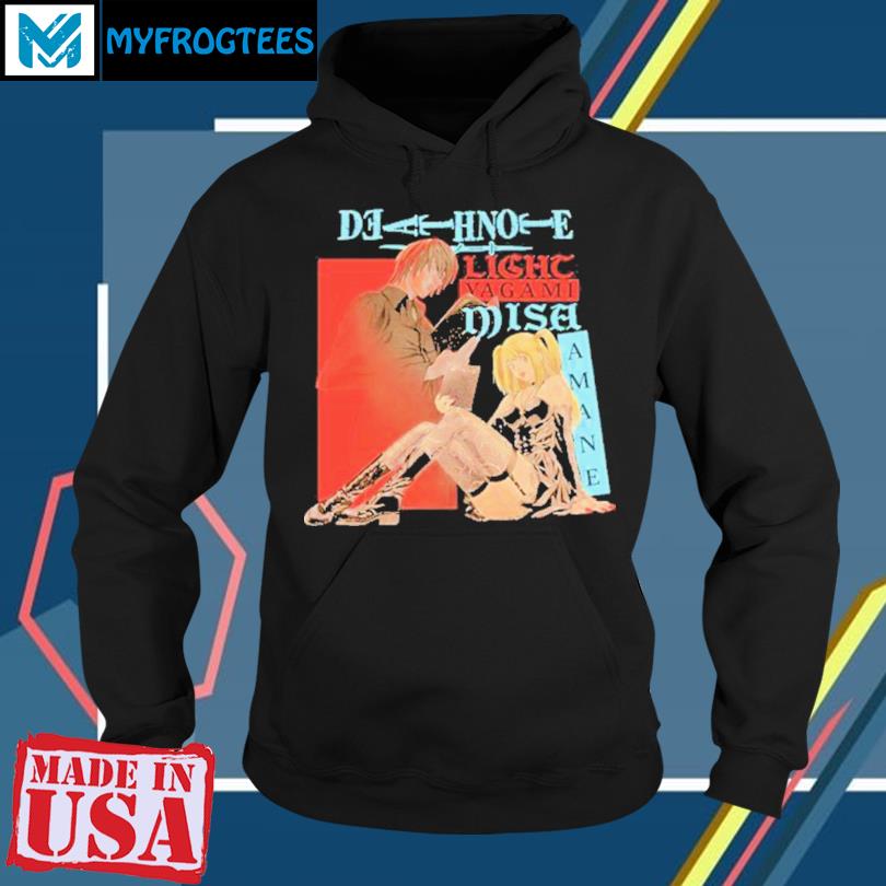 Death Note Light Yagami Misa Amane T shirt hoodie sweater and