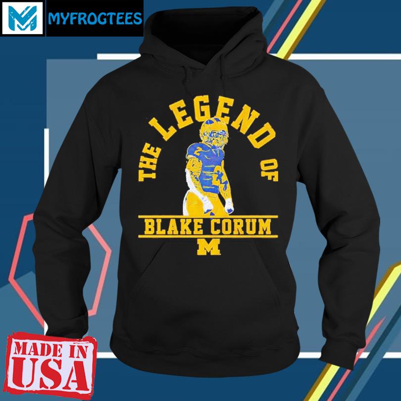 Michigan Football The Legend Of Blake Corum T Shirt hoodie