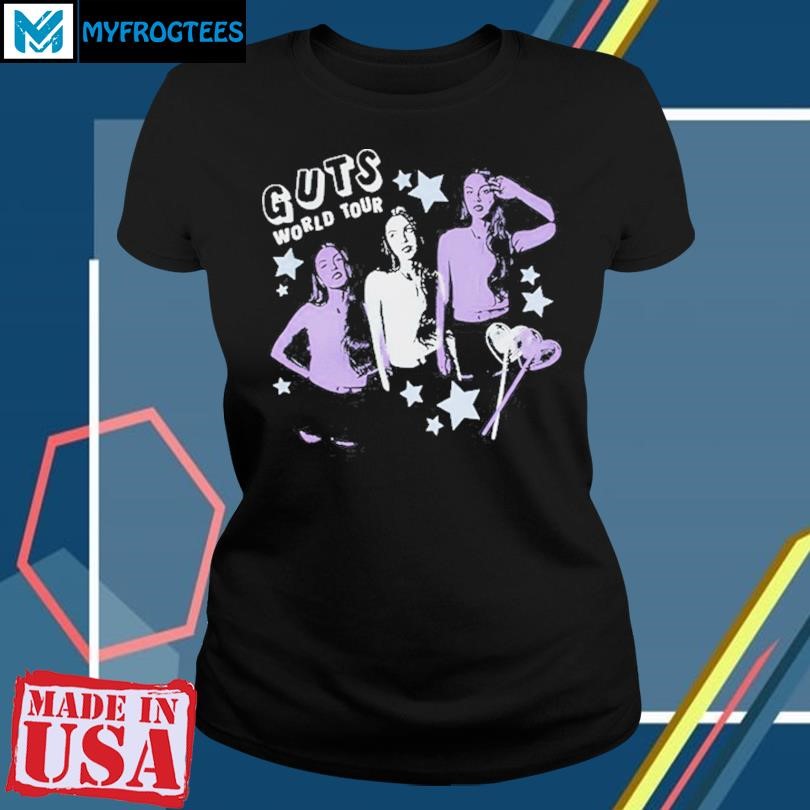 Olivia Rodrigo GUTS World Tour Lollypop Dateback Shirt, hoodie