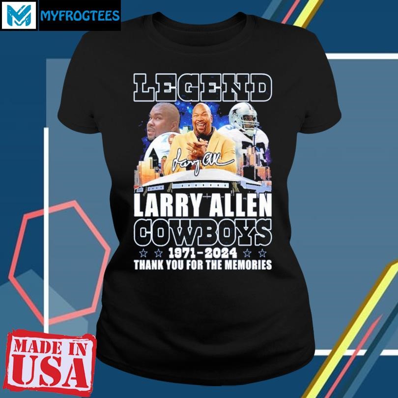 Legend Larry Allen Dallas Cowboys 1971-2024 Thank You For The Memories ...