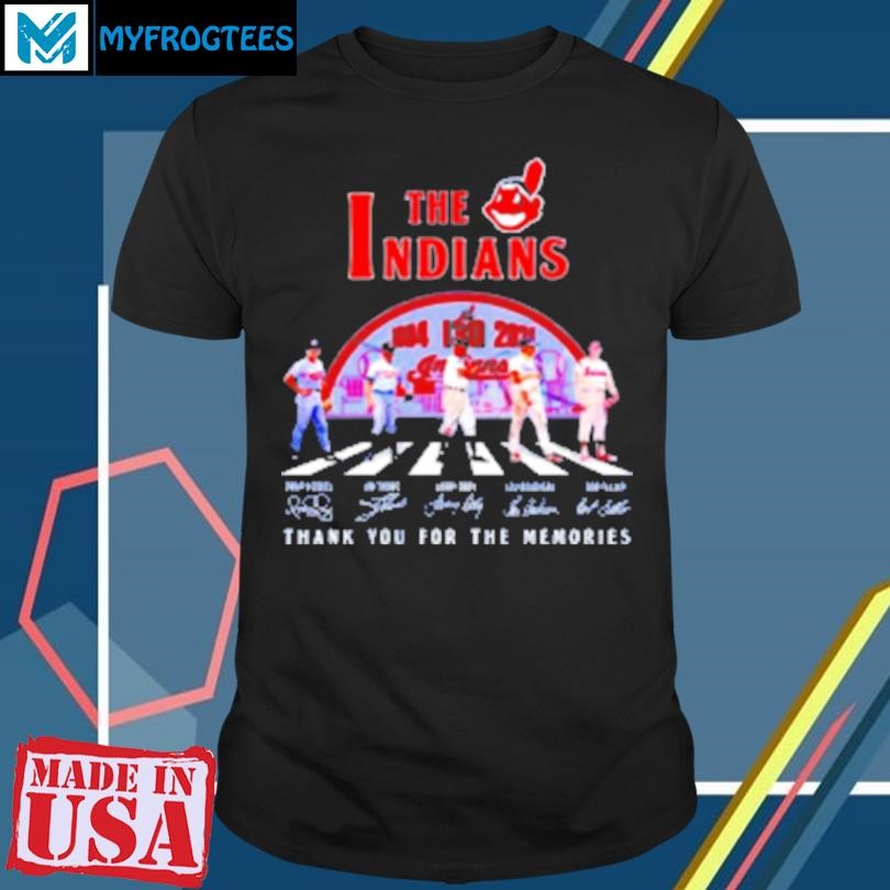 The Indians 130 Years Of 1894 2024 Thank You For The Memories T-Shirt