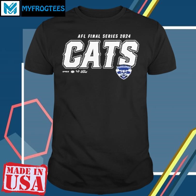 AFL Final Series 2024 Geelong Cats Limited Edition Finals T-Shirt