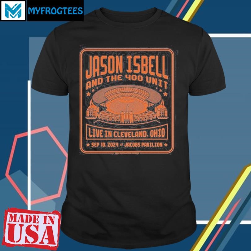 Jason Isbell 400 Unit Sept 10, 2024 In Cleveland, OH Tour Shirt