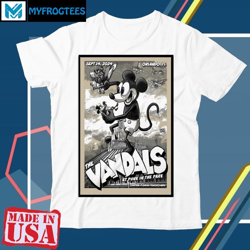 The Vandals September 14 2024 Central Florida Fairgrounds Orlando FL Poster Shirt