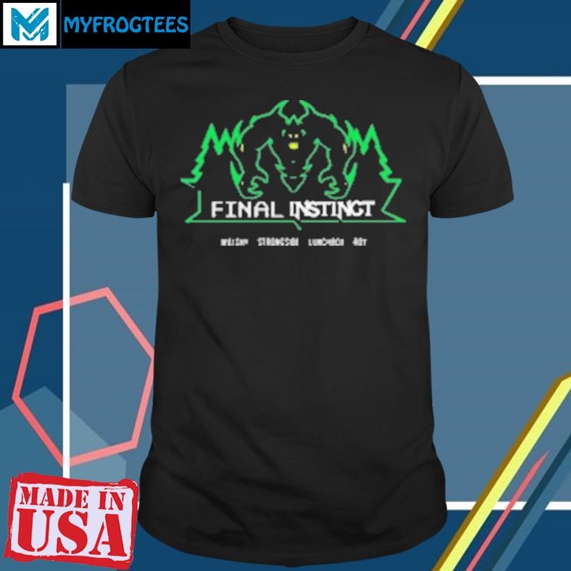 Original Final Instinct Walshy Strongside Lunchbox Roy T-Shirt