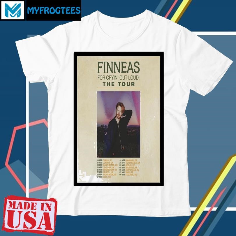 FINNEAS For Cryin Out Loud The Tour 2024 Poster shirt