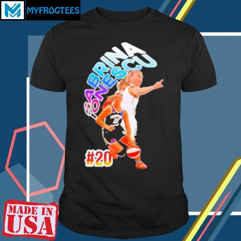 Funny #20 Sabrina Ionescu Basketball Design T-Shirt