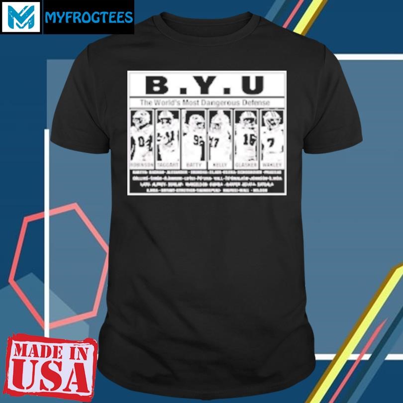 Funny BYU the world's most dangerous defense T-Shirt