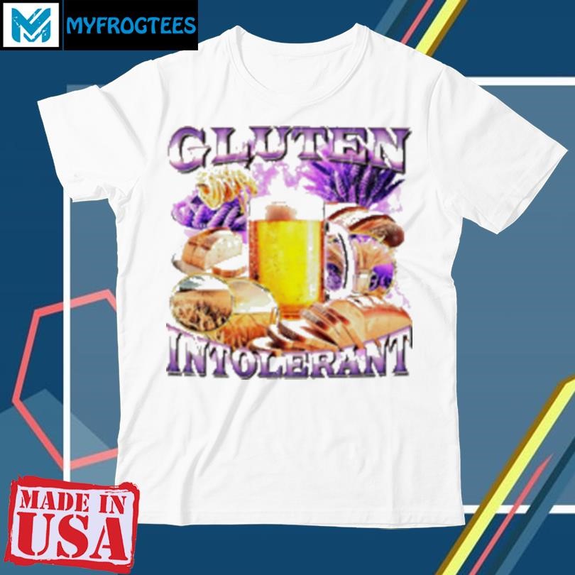 Funny Beer gluten intolerant retro T-Shirt