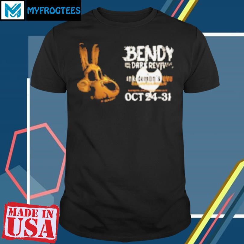 Funny Bendy Ink Demon's Eve October 24 31 Halloween 2024 T-Shirt