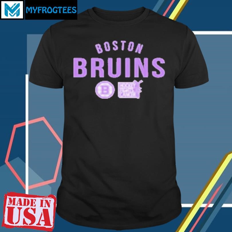 Funny Boston Bruins Richmond Resilient Hockey Fights Cancer T-Shirt